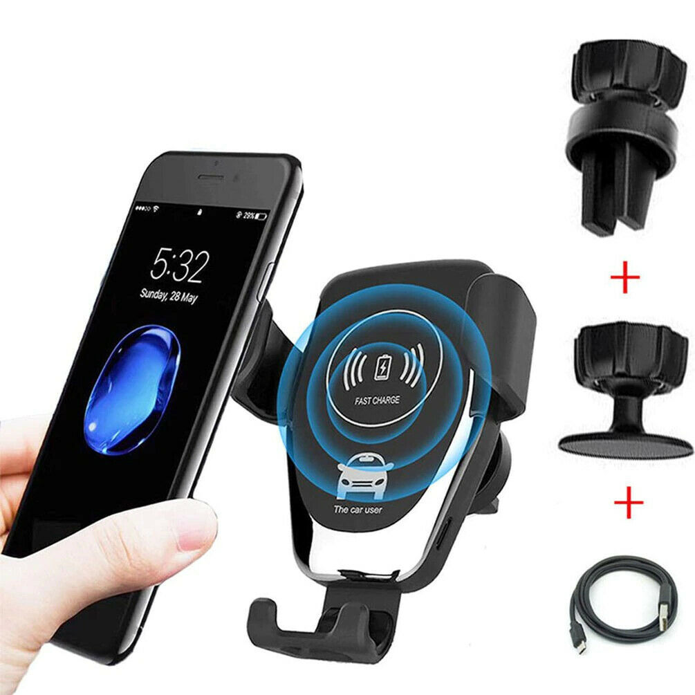 10W Qi Fast Car Charger Mount